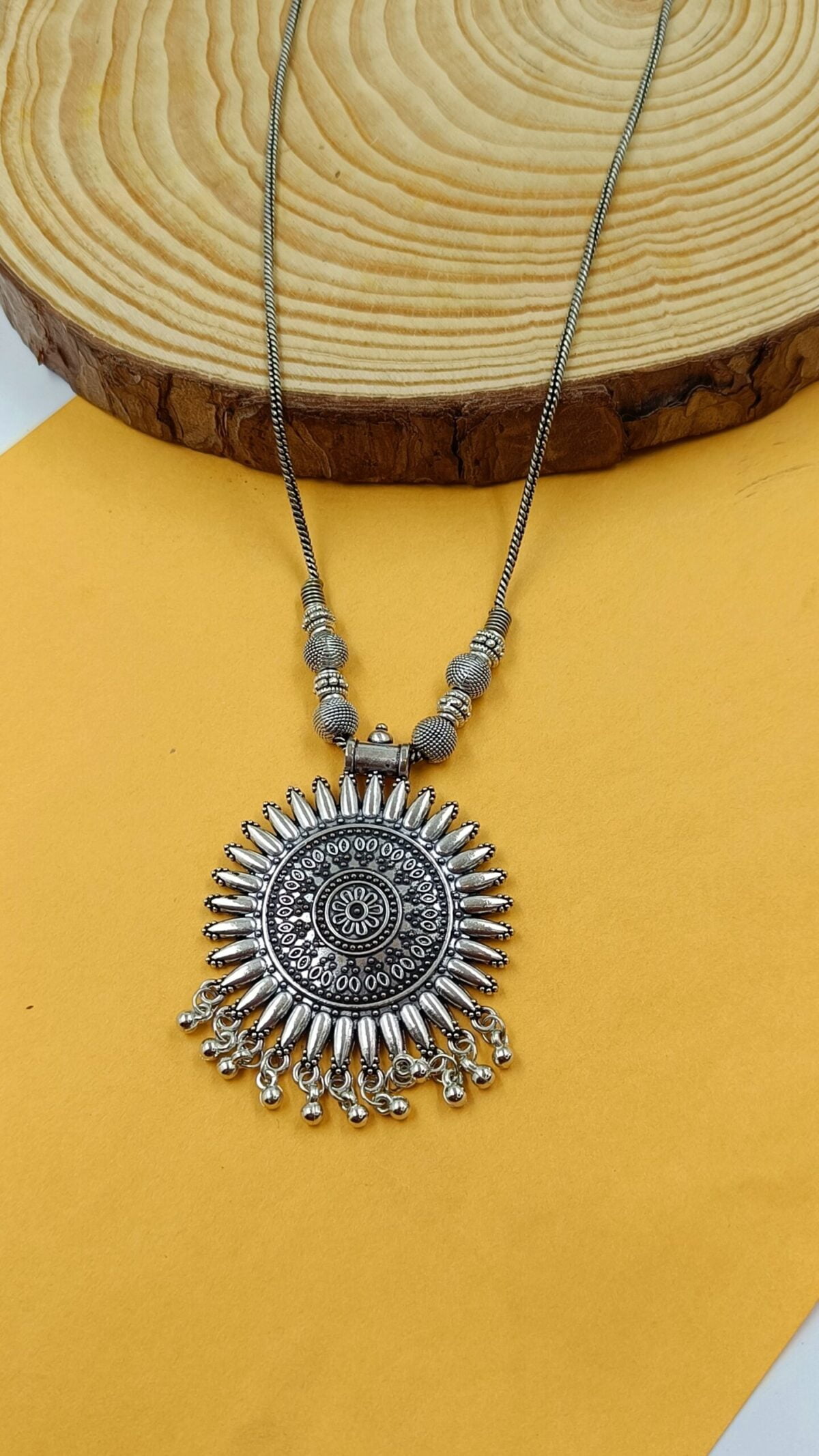 Silver Plated Brass Necklace