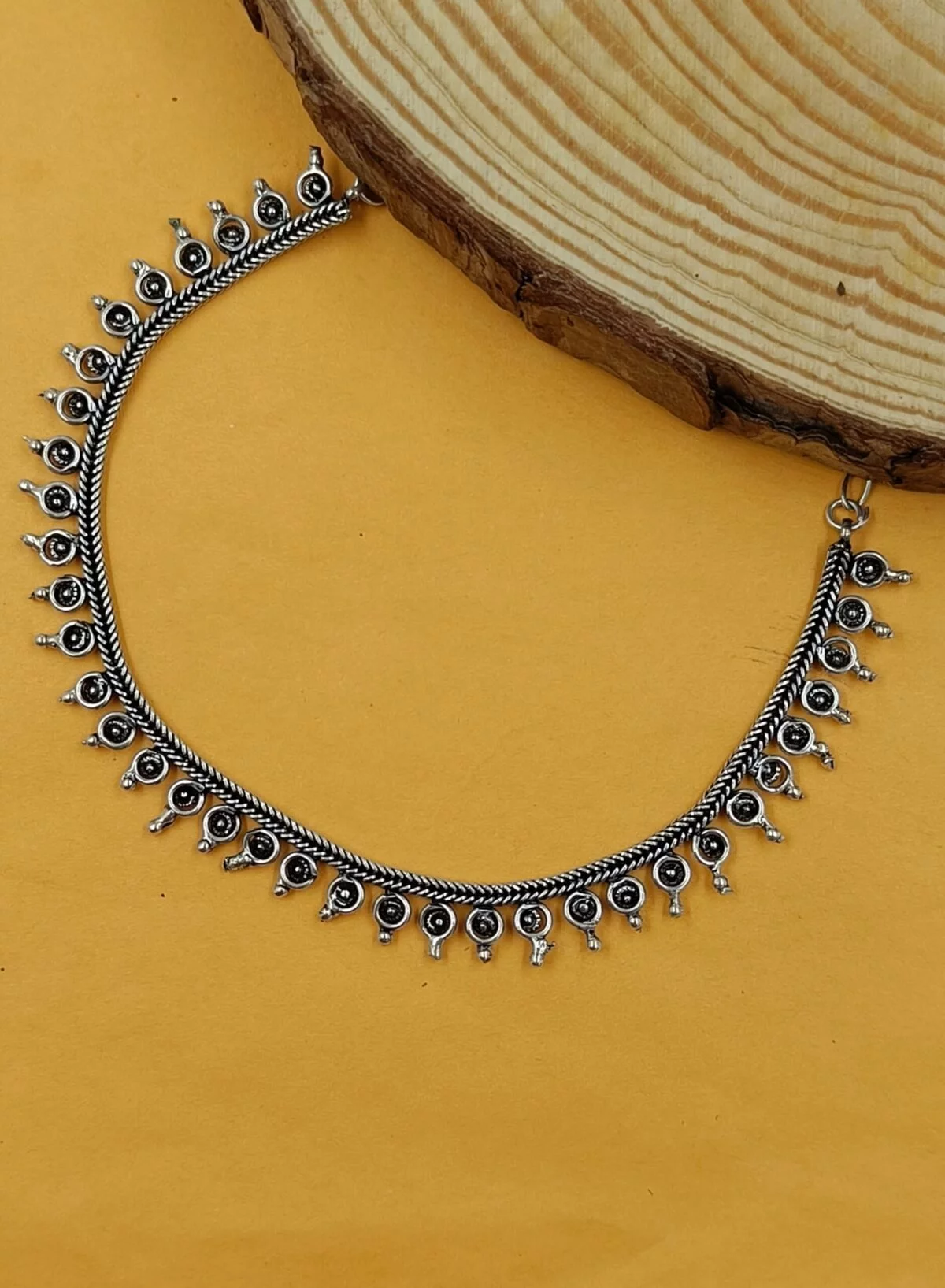 Silver Plated Brass Necklace