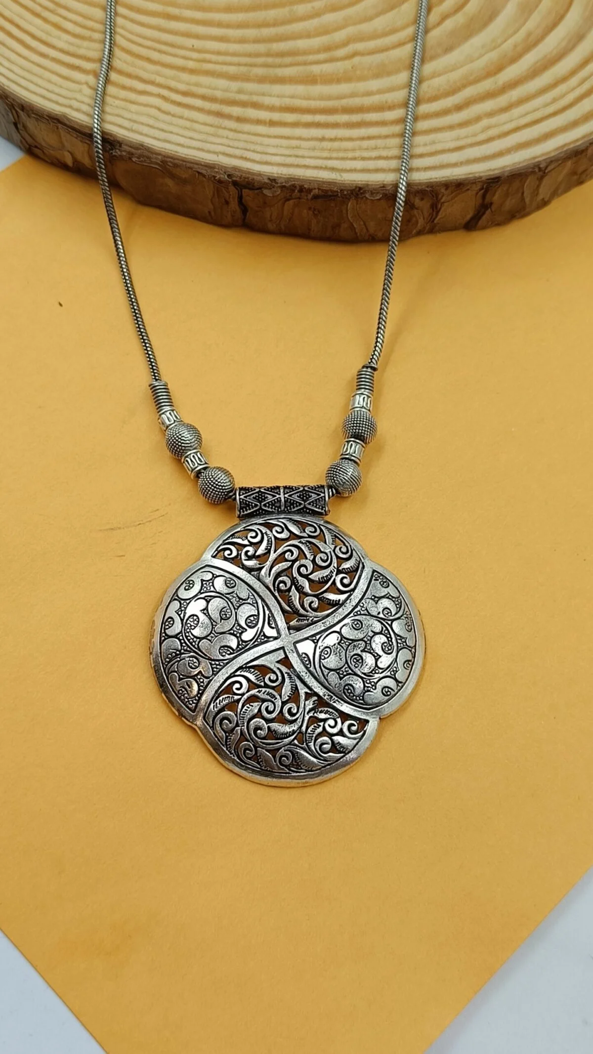 Oxidised Necklace Set
