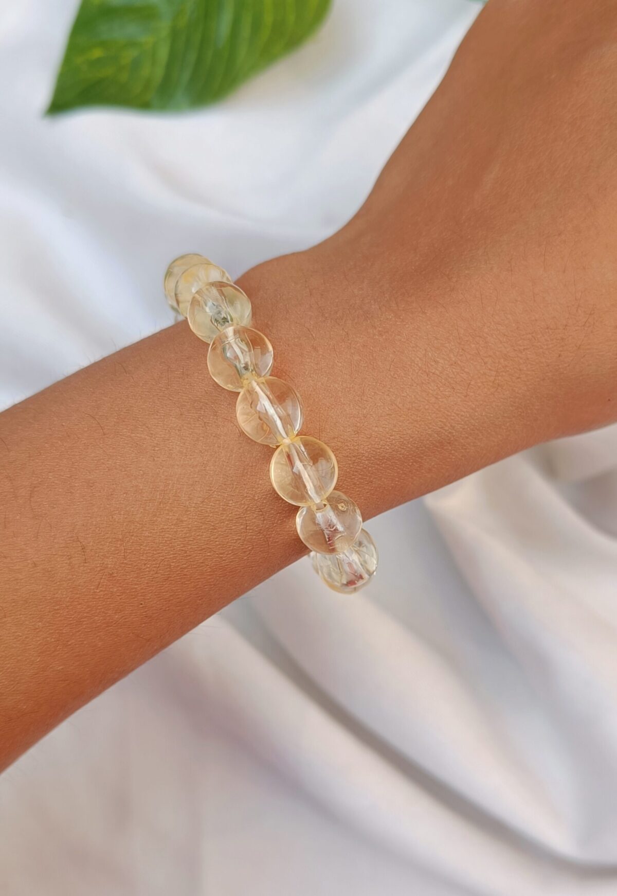 White Crystal Bracelet - Image 2