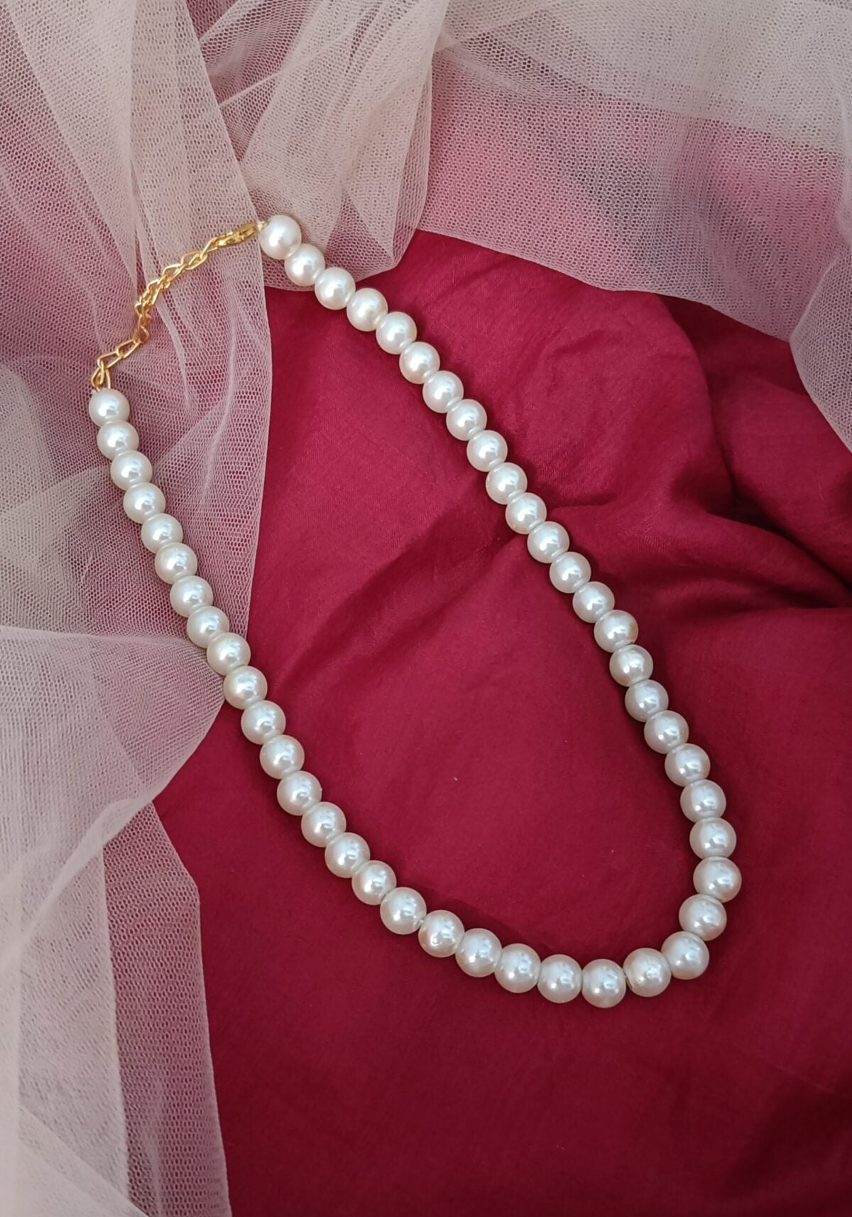 White Pearl Mala