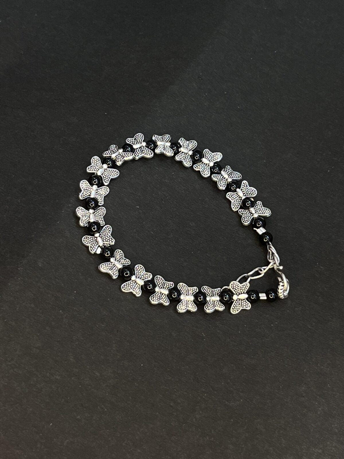 FHF Silver Plated Brass Designer Bracelet-26 - Image 2