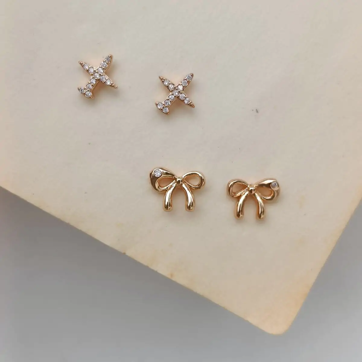 FHF Pack of 2 Earrings Set