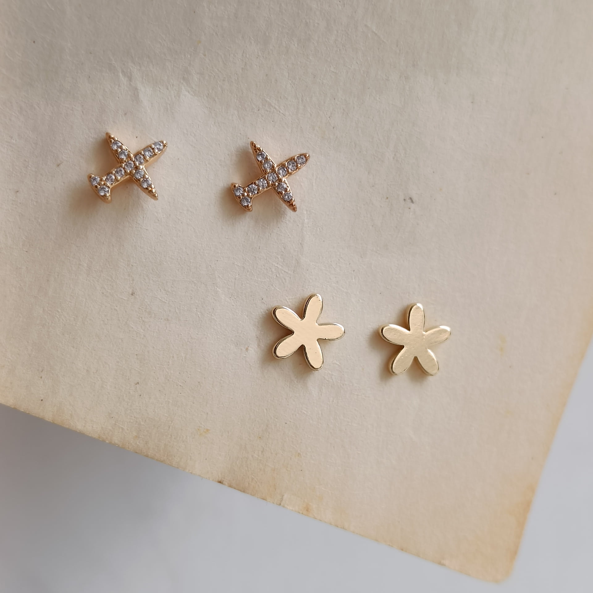 FHF Pack of 2 Earrings Set