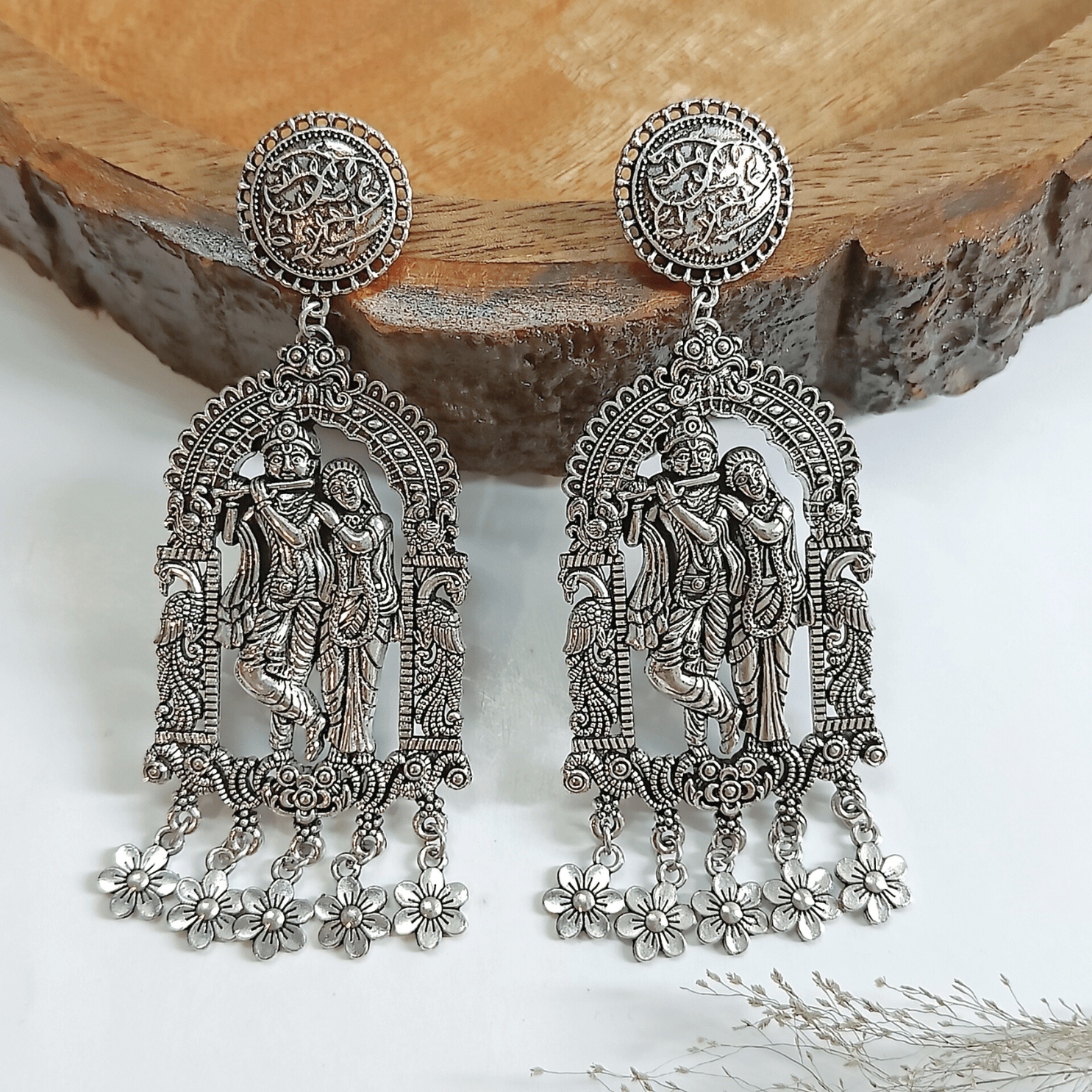 festival, navratri, dandiya, traditional, earrings,