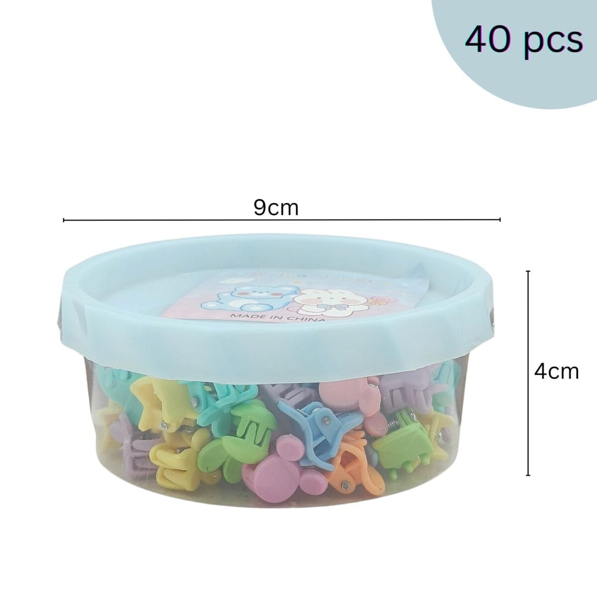 FHF 40 piece Cute Mix Design Mini Claw Clips Box-2 - Image 4