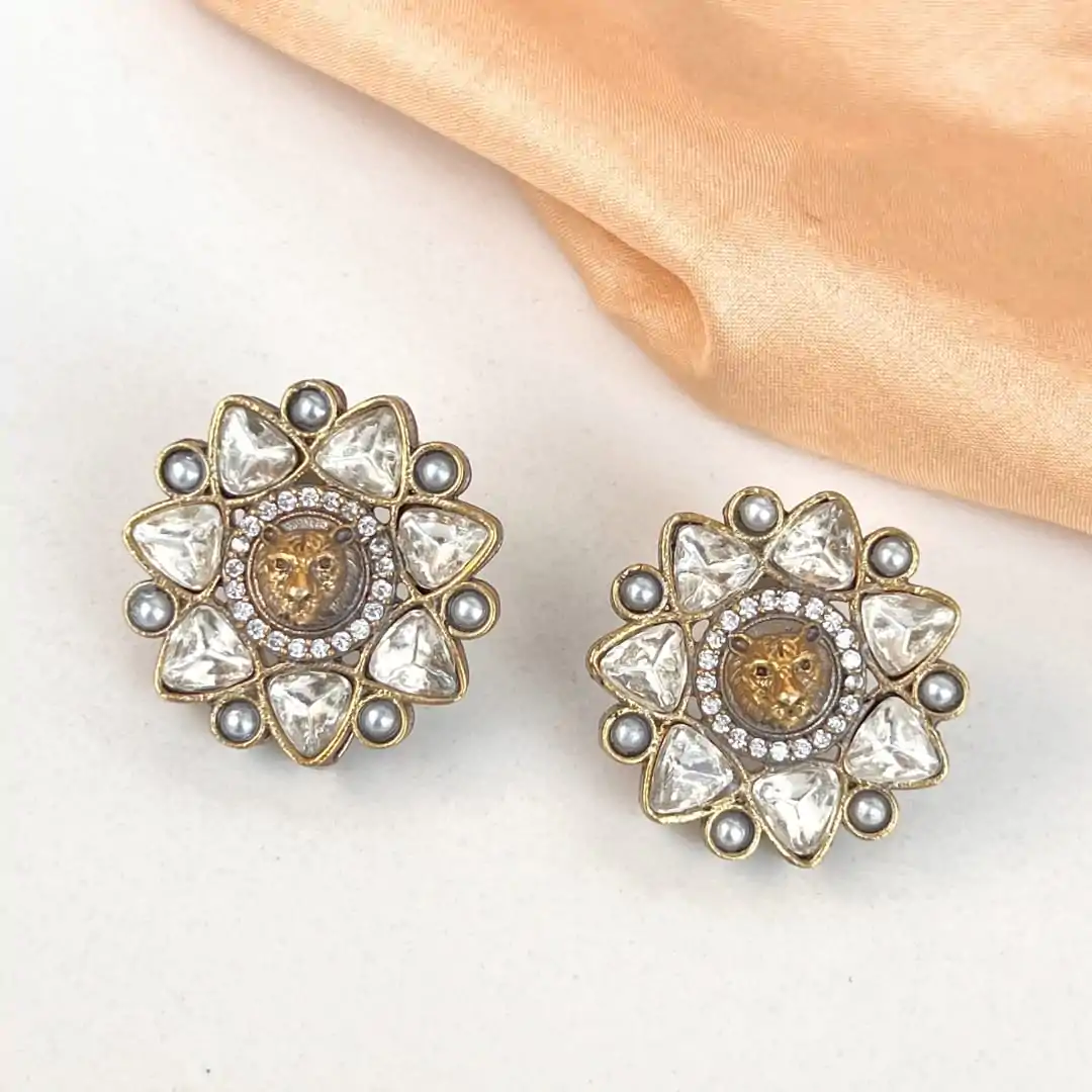 Antique, Earrings, Jewellery, FHF